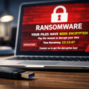 Una chiavetta USB trovata per terra: come è iniziato un attacco ransomware